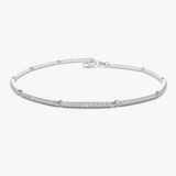 Bratara din aur cu diamante de 0.60 ct