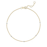 Bratara cu cinci diamante naturale - My Beautiful Diamonds