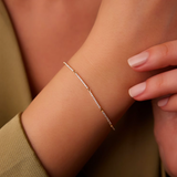 Bratara din aur cu diamante de 0.60 ct