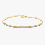 Bratara din aur cu diamante de 0.60 ct