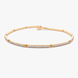 Bratara din aur cu diamante de 0.60 ct