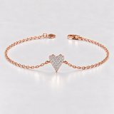 Bratara cu diamante naturale - LOVE DIAMOND