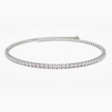 Bratara tennis din aur cu diamante naturale de 3.00 ct