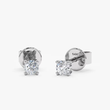 Cercei cu diamante naturale - My Tiny Little Studs