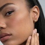 Cercei cu diamante naturale - My Tiny Little Studs