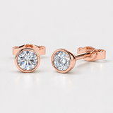 Cercei cu diamante naturale - My First Diamond