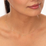 Colier cu diamante naturale - Floating Diamonds