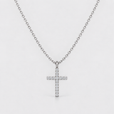 Colier cu diamante naturale - My First Diamond Cross