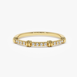 Inel cu diamante naturale - Diamond Line Accent
