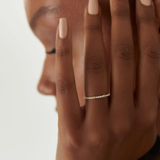 Inel din aur cu diamante de 0.12 ct