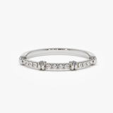 Inel cu diamante naturale - Diamond Line Accent
