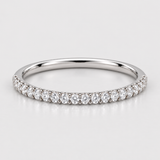 Inel din aur cu diamante Half-Eternity