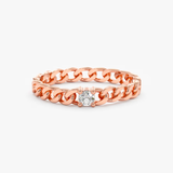 Inel cu diamant natural - CUBAN SOLITAIRE