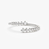 Inel din aur cu diamante de 0.24 ct