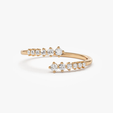 Inel din aur cu diamante de 0.24 ct