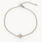 Bratara cu diamant natural - My Dainty Flower