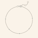 Bratara cu cinci diamante naturale - My Beautiful Diamonds