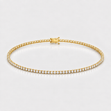Bratara tennis din aur cu diamante de 0.80 ct