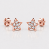 Cercei cu diamante - STAR DIAMOND