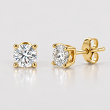 Cercei cu diamante naturale - Everyday Studs