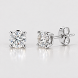 Cercei cu diamante naturale - Everyday Studs