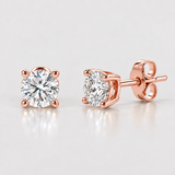 Cercei cu diamante naturale - Everyday Studs