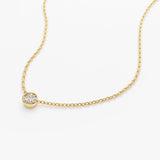 Colier cu diamant natural - Everyday SPARKLE (0.10 ct)