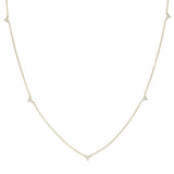 Colier cu diamante naturale - Floating Diamonds