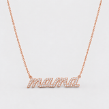 Colier cu diamante naturale - MAMA