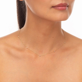 Colier cu diamante naturale - Floating Diamonds