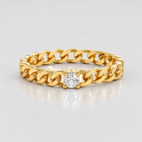 Inel cu diamant natural - CUBAN SOLITAIRE