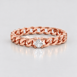 Inel cu diamant natural - CUBAN SOLITAIRE