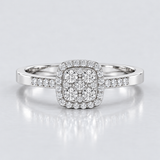 Inel de logodna cu diamante naturale - Love Dream
