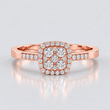 Inel de logodna cu diamante naturale - Love Dream