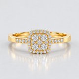 Inel de logodna cu diamante naturale - Love Dream