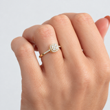 Inel de logodna cu diamante naturale - Love Dream
