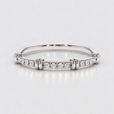 Inel cu diamante naturale - Diamond Line Accent