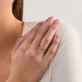 Inel cu diamant natural - ETERNAL SOLITAIRE