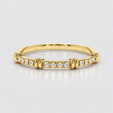 Inel cu diamante naturale - Diamond Line Accent