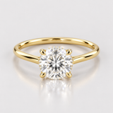 Inel cu diamant natural - ROYAL SOLITAIRE