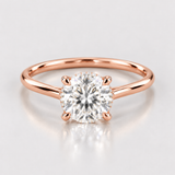 Inel cu diamant natural - ROYAL SOLITAIRE