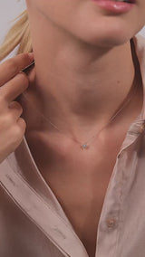 Colier cu diamante naturale - My Eternal Diamond Love